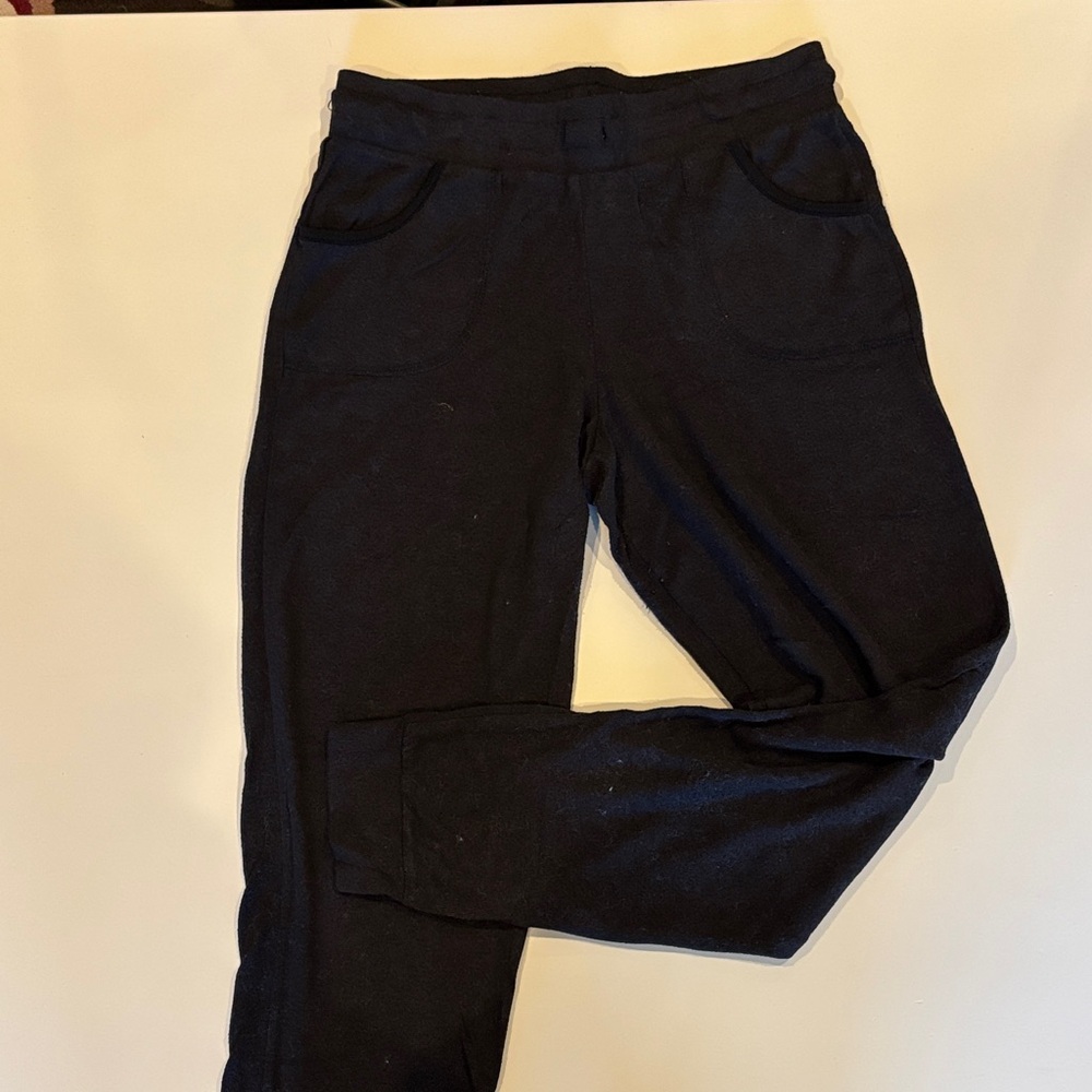 Kids Black Jogger Pants